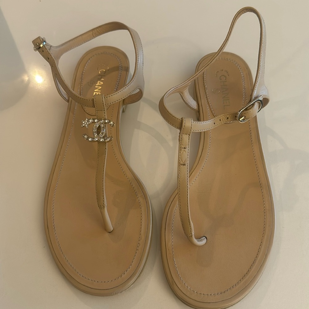 Chanel Sandals Size 37